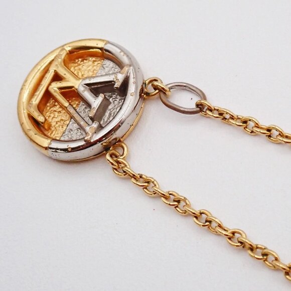 LOUIS VUITTON LV Collier L to V Necklace GHW Italy Accessorie M69643 30RL218 - Picture 8 of 14